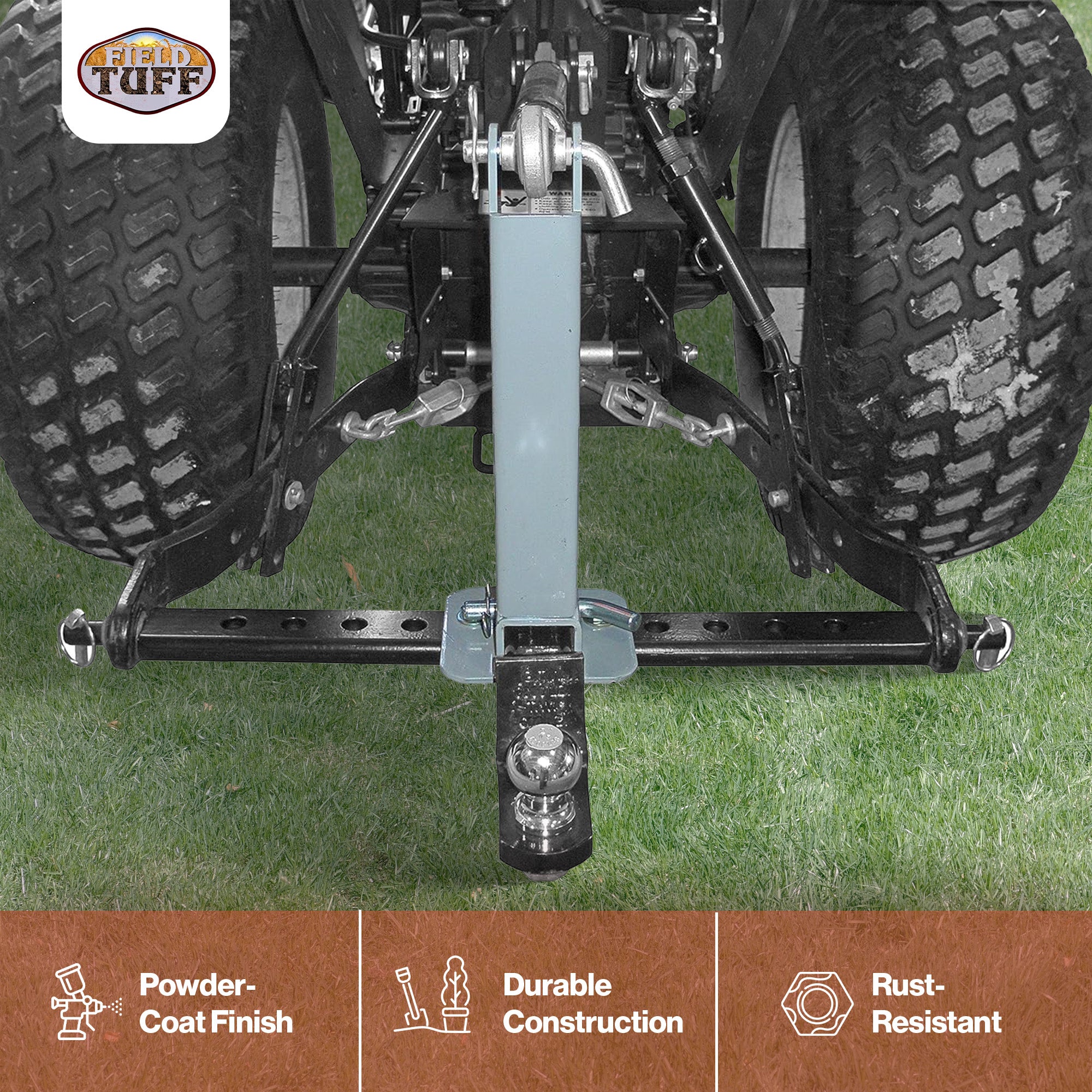 Field Tuff Heavy Duty Farm Tractor Drawbar Stabilizer & Trailer Mover (Open Box) - VMInnovations