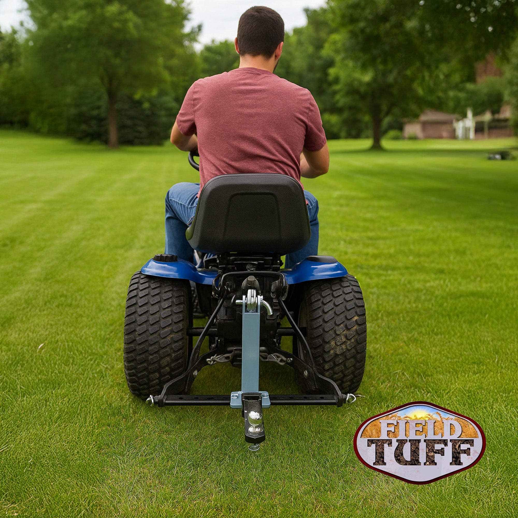 Field Tuff Heavy Duty Farm Tractor Drawbar Stabilizer & Trailer Mover (Open Box) - VMInnovations