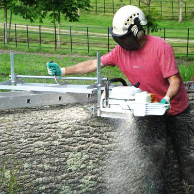 Timber Tuff 24" Portable Chainsaw Lumber Planking & Log Milling Saw Mill (Used)