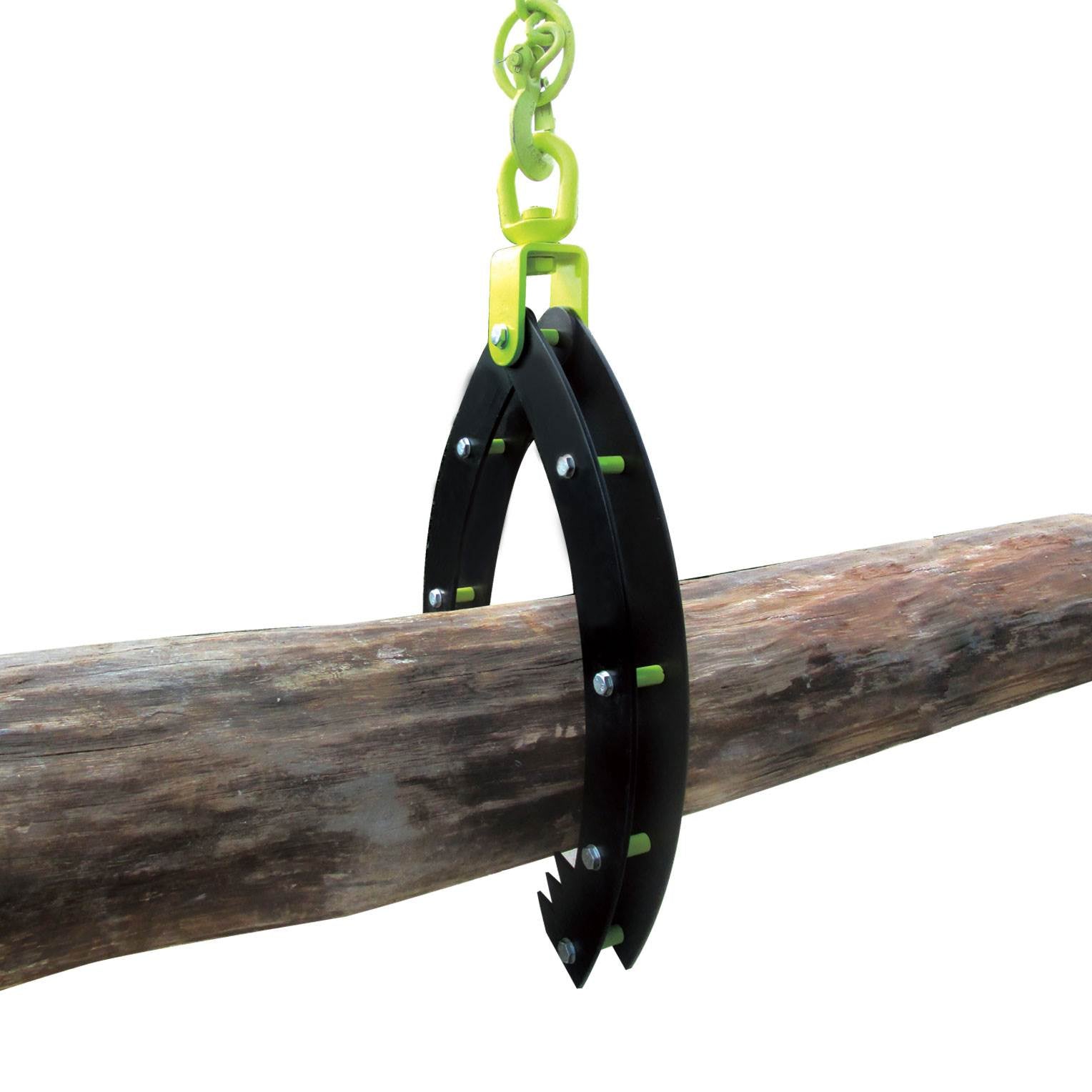 Timber Tuff TMW-54 22 Inch Forestry Logging Lifting & Dragging Mini Log Grapple - VMInnovations