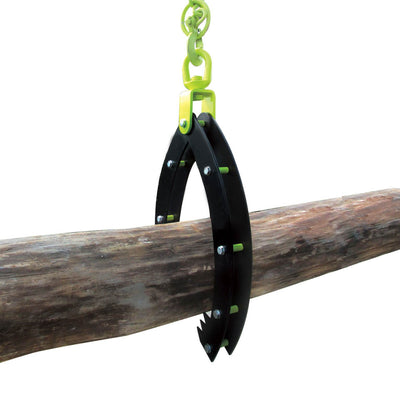 Timber Tuff TMW-54 22 Inch Forestry Logging Lifting & Dragging Mini Log Grapple - VMInnovations