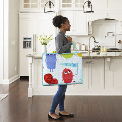 Toddleroo by North States 71 Inch Superyard Folding Friends Play Mat (Open Box) - VMInnovations