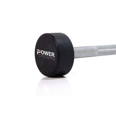 Power Systems ProStyle Straight Bar Fixed Barbell for Training, 30lbs (Open Box)