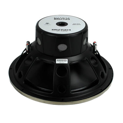 Hifonics Brutus 1200W DVC Subwoofer (Pair) + 6000W Amp + Wiring Kit + Enclosure