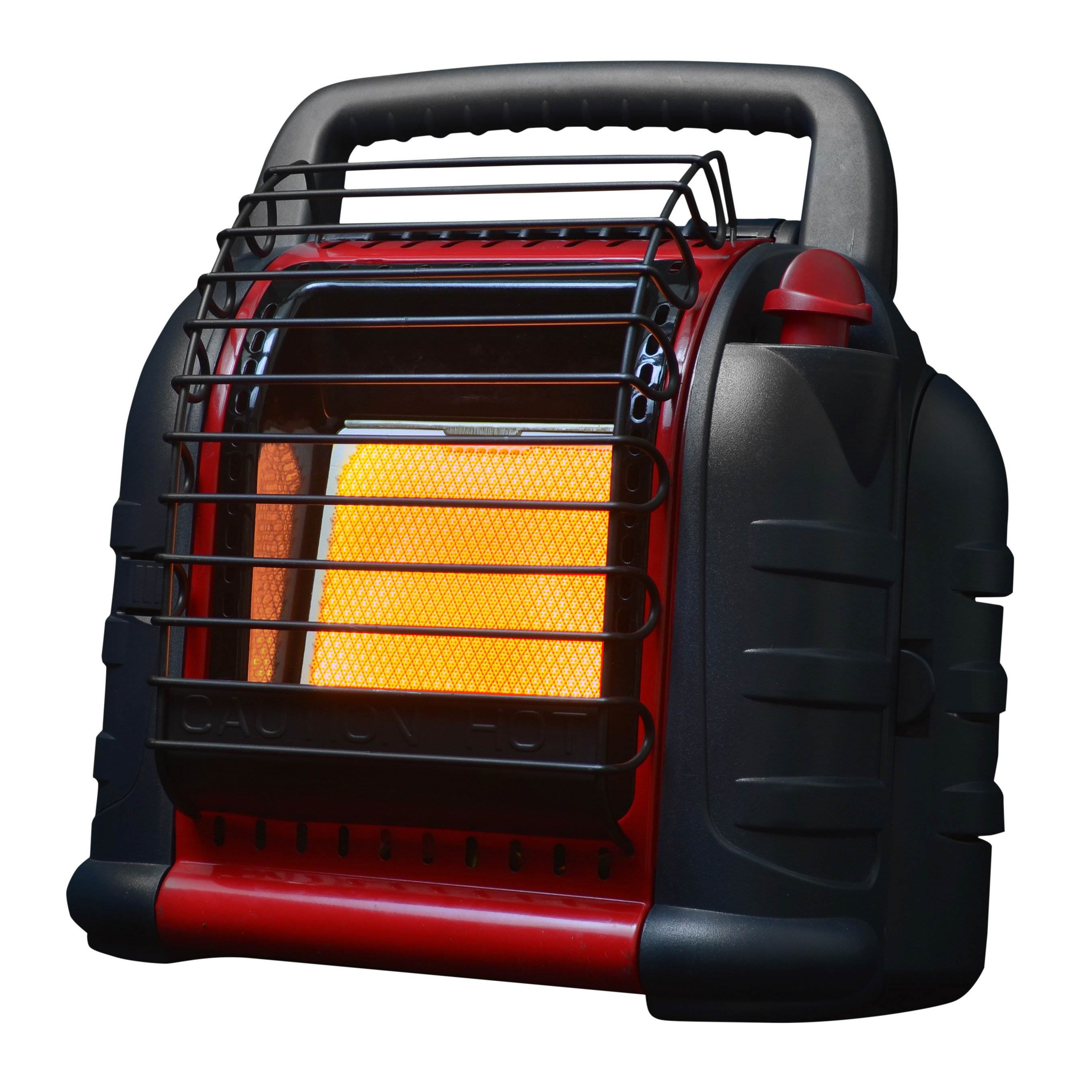 Mr. Heater MH12B 12000 BTU Red Hunting Buddy Portable Propane Gas Heater w/ Fan