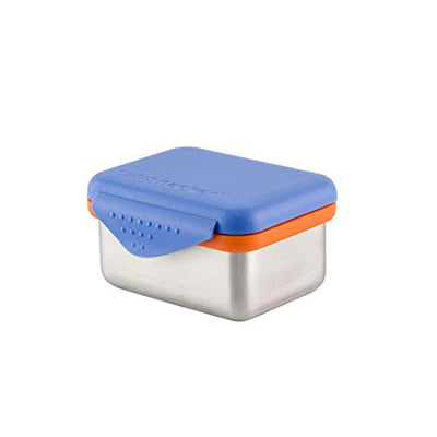 Kid Basix 796515002768 Safe Snacker 7 Ounce Stainless Steel Lunch Box, Blue