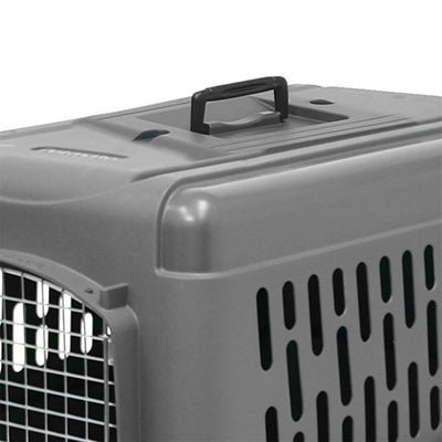 Aspen Pet Pet Porter Plastic 28 Inch Travel Carrier Kennel for 25-30 Pound Pets