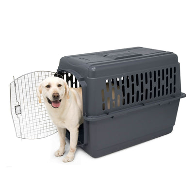 Aspen Pet Pet Porter Plastic 40 Inch Travel Carrier Kennel for 70-90 Pound Pets
