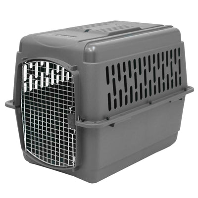 Aspen Pet Pet Porter Plastic 40 Inch Travel Carrier Kennel for 70-90 Pound Pets