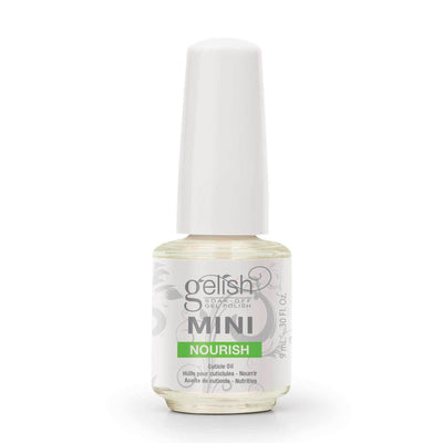 Gelish Mini Basix Gel Easy Soak Off LED Lamp Nail Polish Kit w/ Color Set, 15 mL