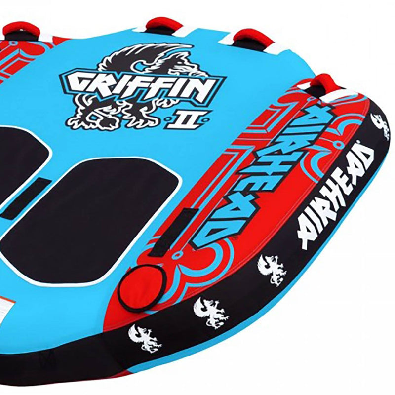 Airhead Griffin 2 Person Inflatable Winged Water Boating Towable Tube(For Parts)