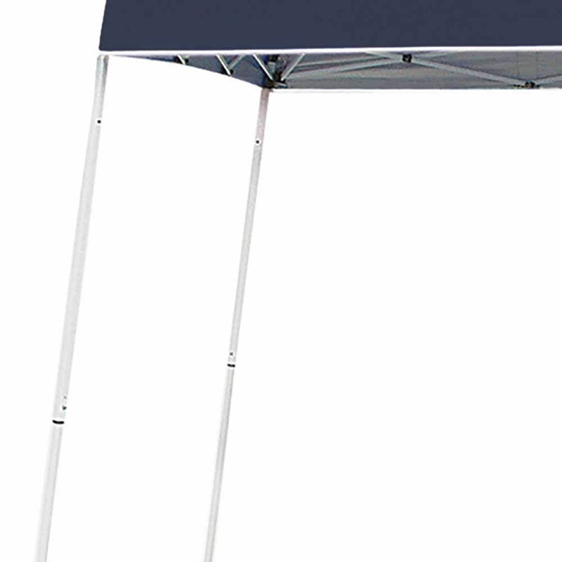 Z-Shade 10 x 10 Foot Push Button Angled Leg Instant Shade Canopy Tent, Navy