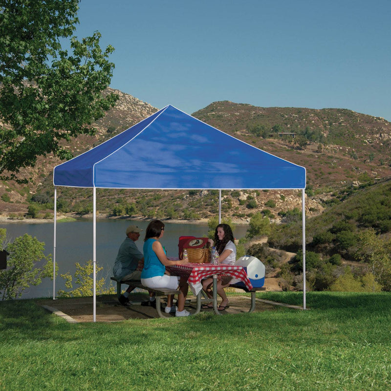 Z-Shade Everest Canopy Tent Taffeta Sidewall with Instant Camping Patio Shelter