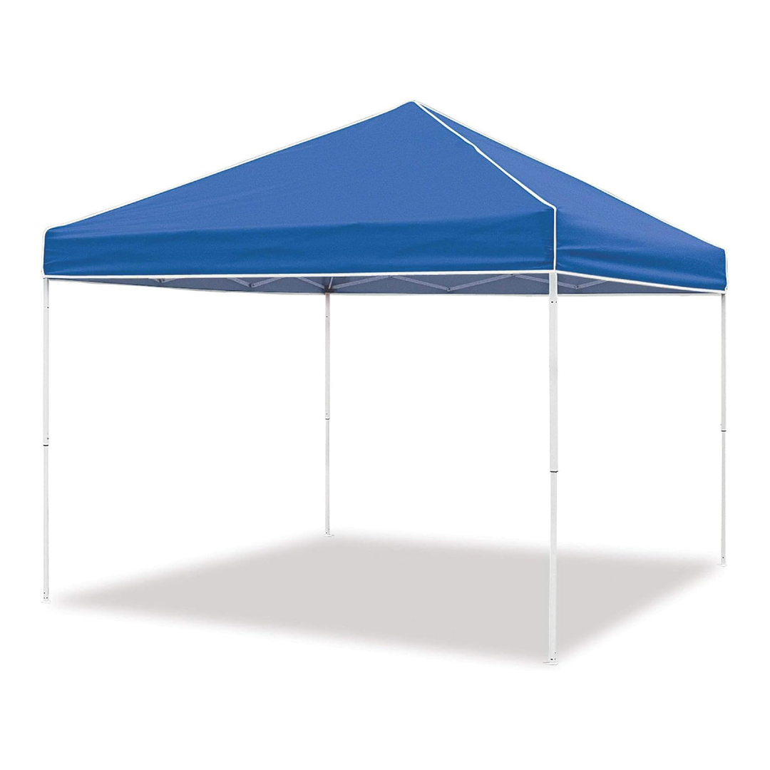 Z-Shade 10 x 10 Foot Everest Instant Canopy Camping Patio Shelter, Blue (Used)