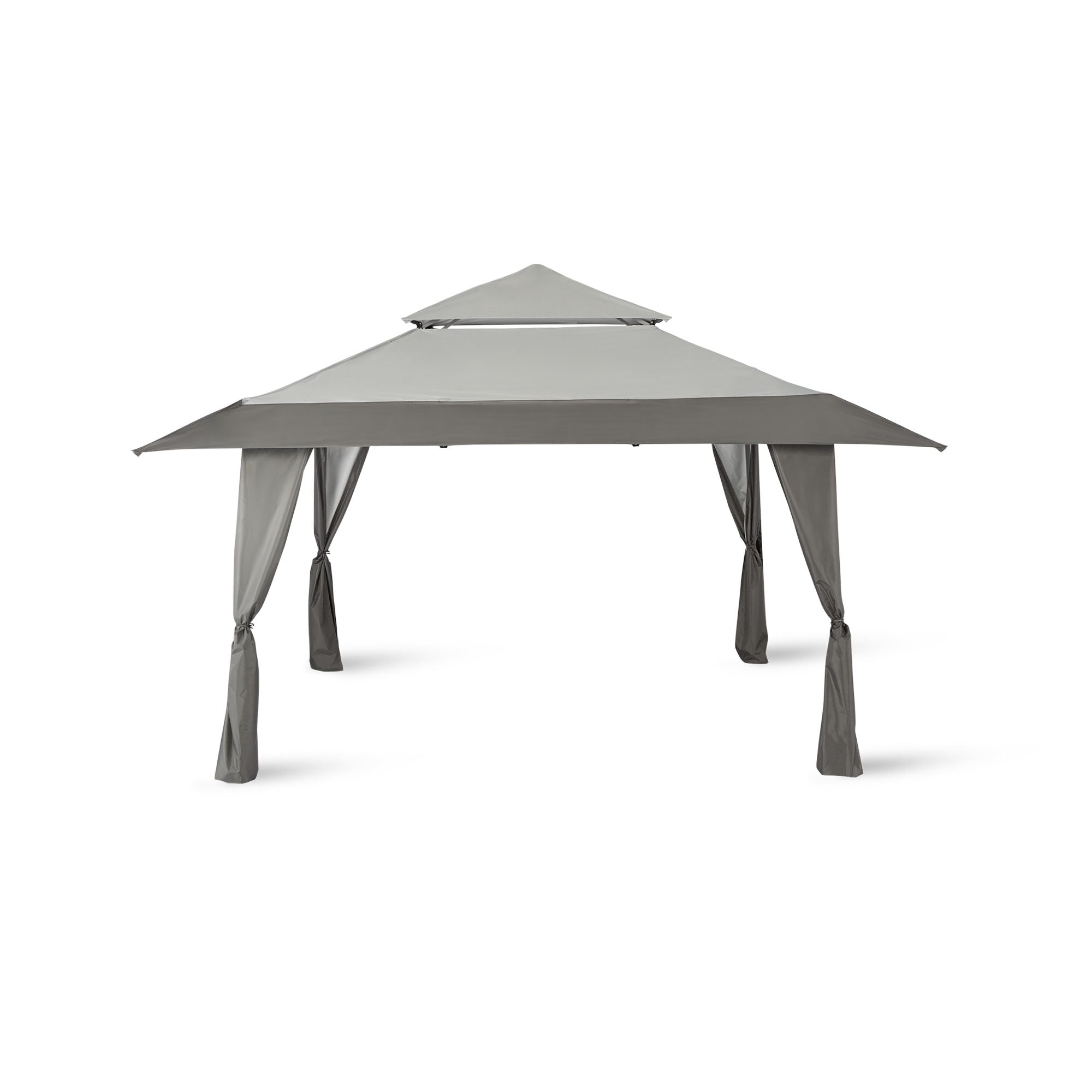 Z-Shade 13 x 13 Foot Instant Gazebo Outdoor Canopy Patio Shelter Tent, Gray