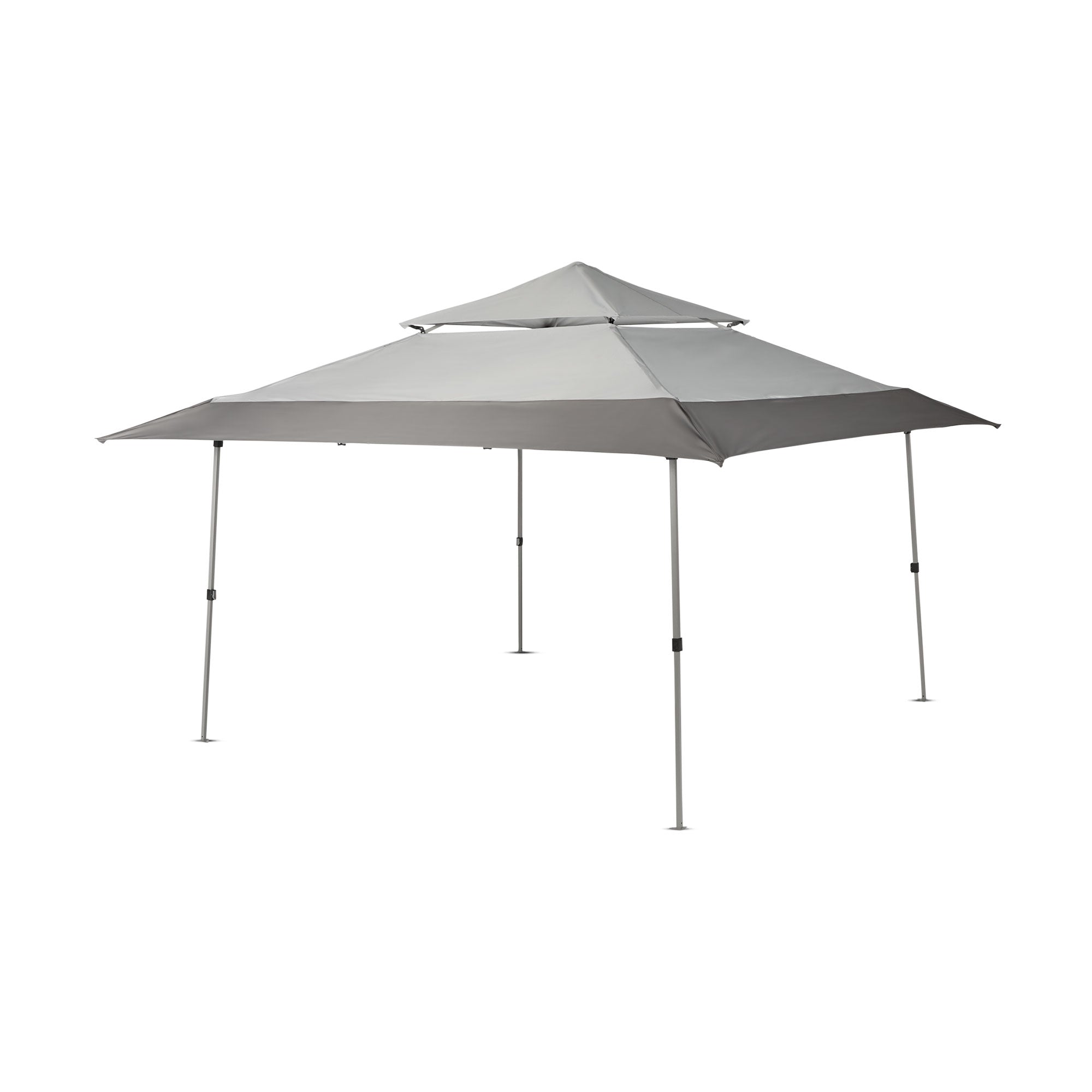 Z-Shade 13 x 13 Foot Instant Gazebo Outdoor Canopy Patio Shelter Tent, Gray