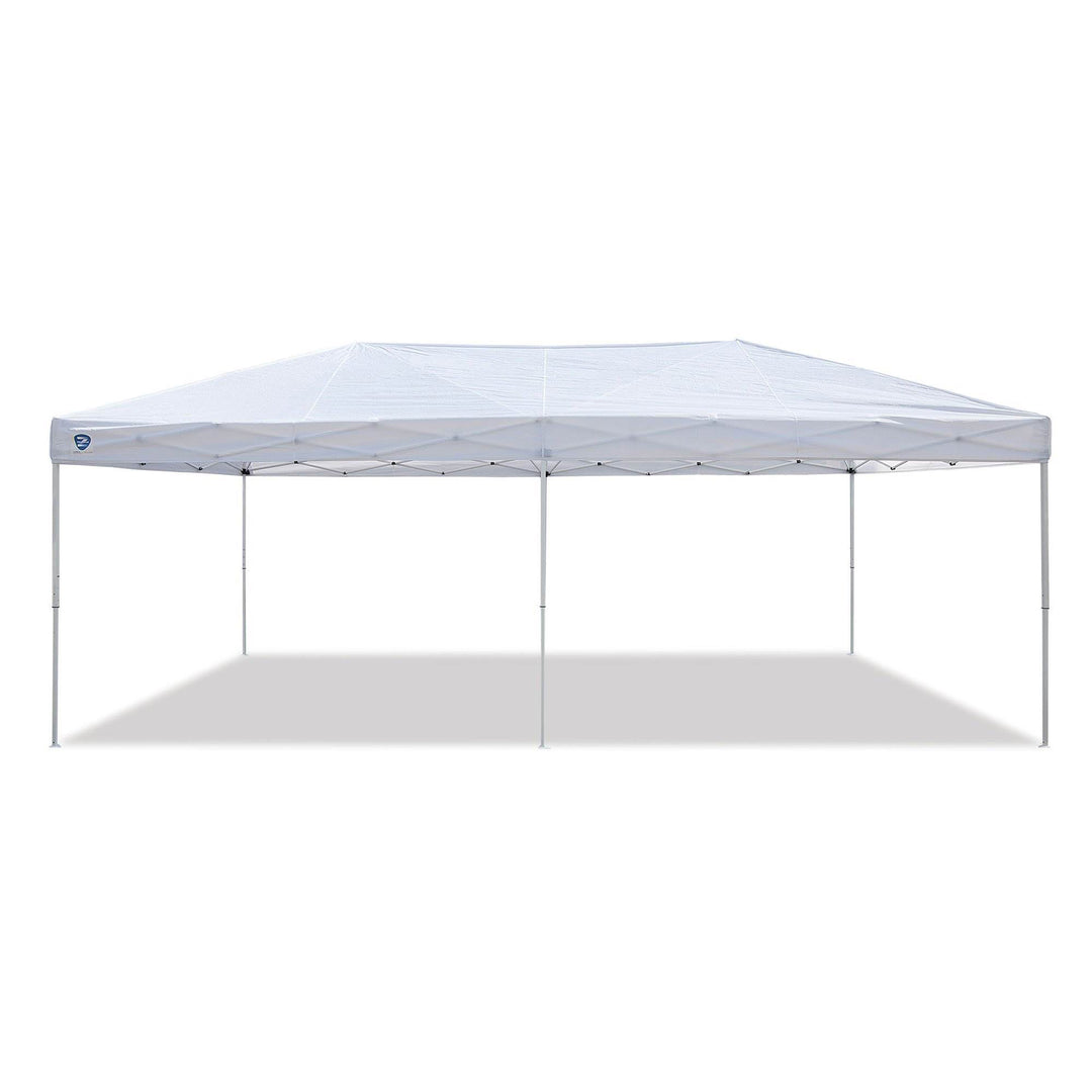 Z-Shade 20x10 Ft Everest Instant Canopy Camping Patio Shelter, White (Open Box)