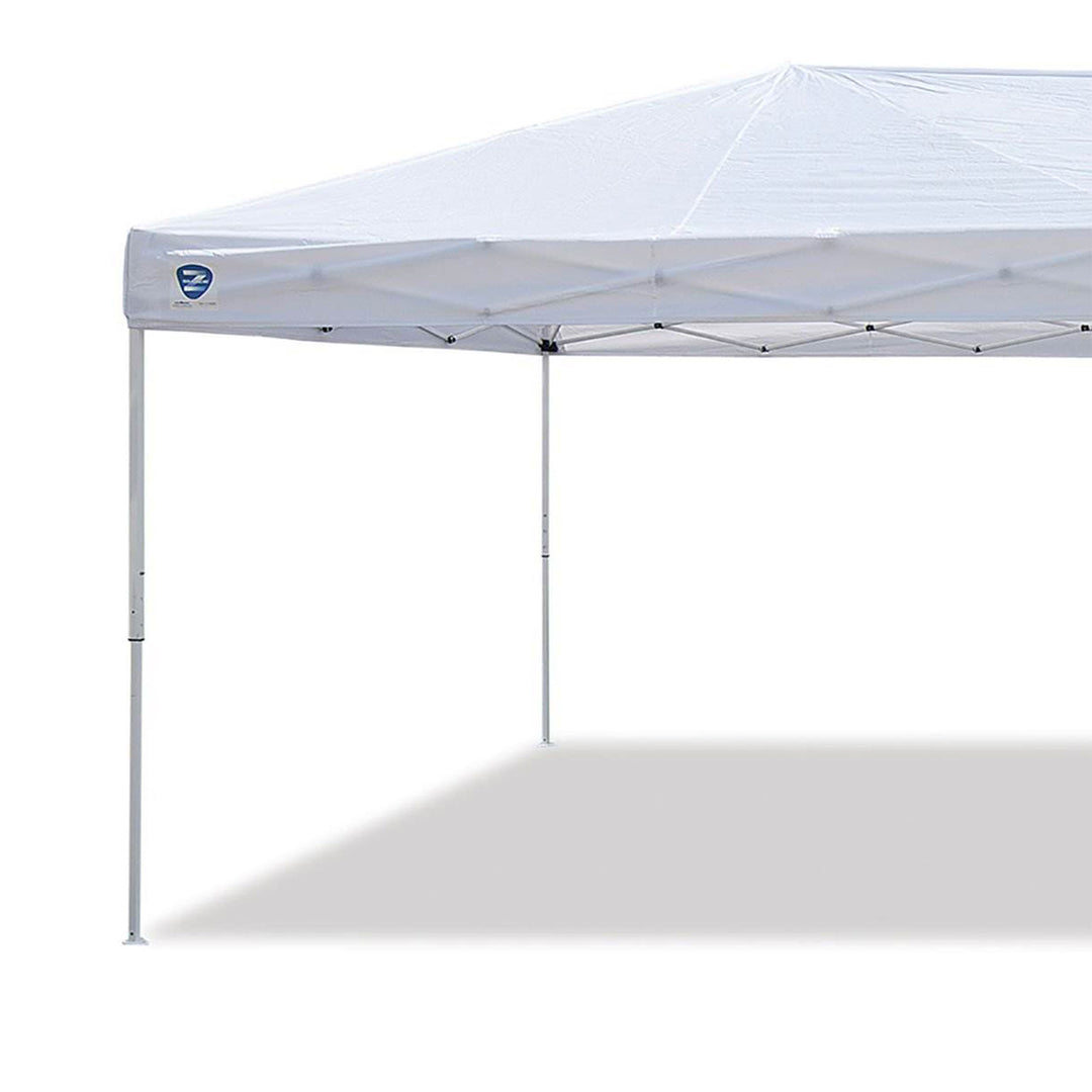 Z-Shade 20x10 Ft Everest Instant Canopy Camping Patio Shelter, White (Open Box)