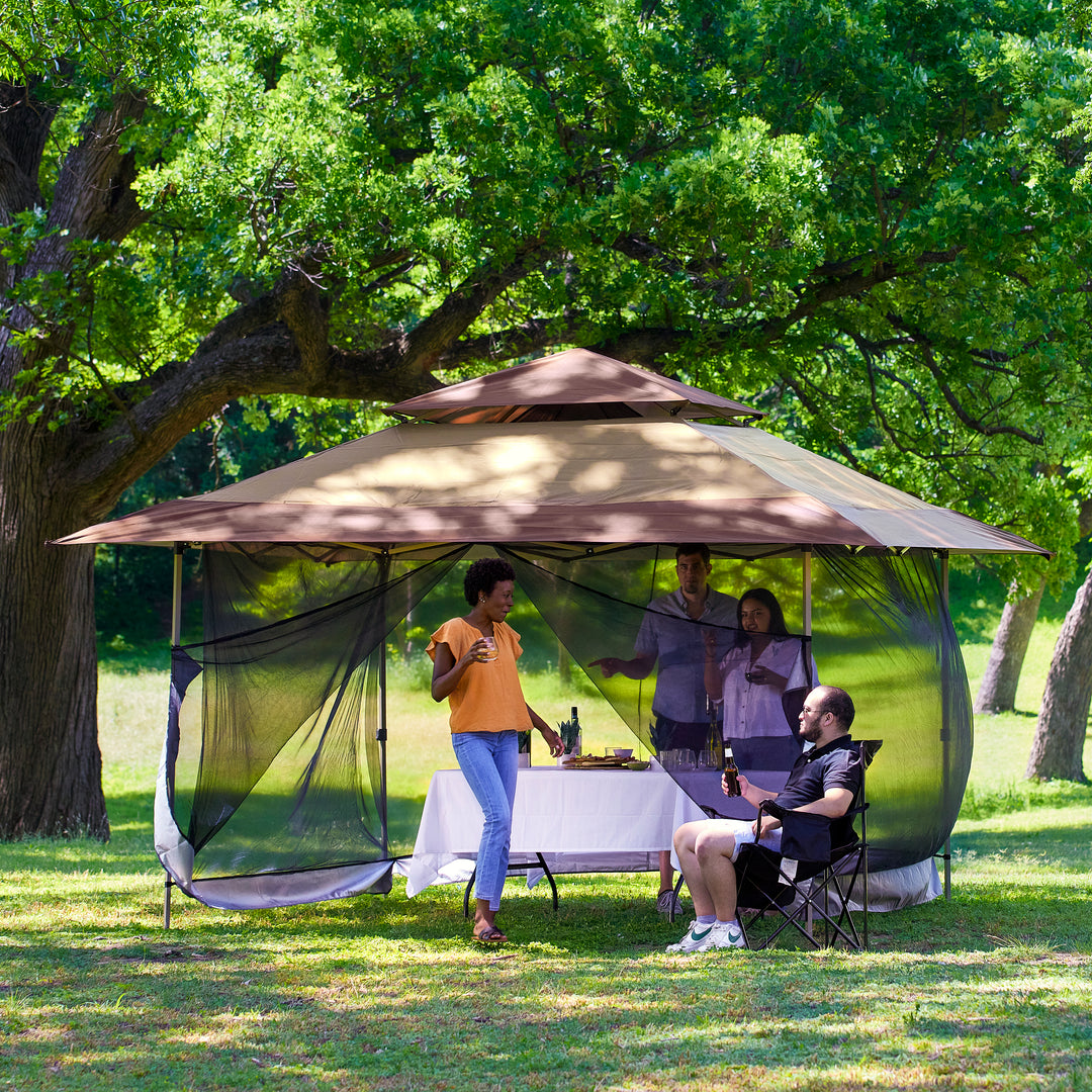 Z-Shade Bug Screen For 10' Outdoor Gazebo Screenroom (Screen Only) (Used)