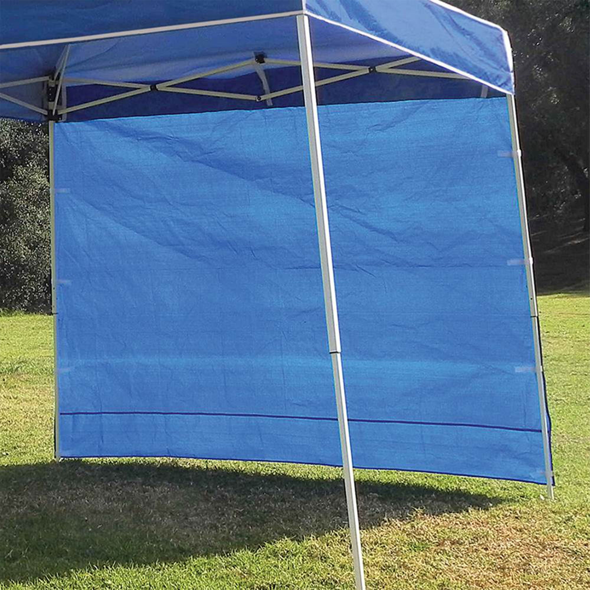 Z-Shade 10x10' Instant Canopy Tent Taffeta Sidewall Accessory, Blue (Open Box) - VMInnovations
