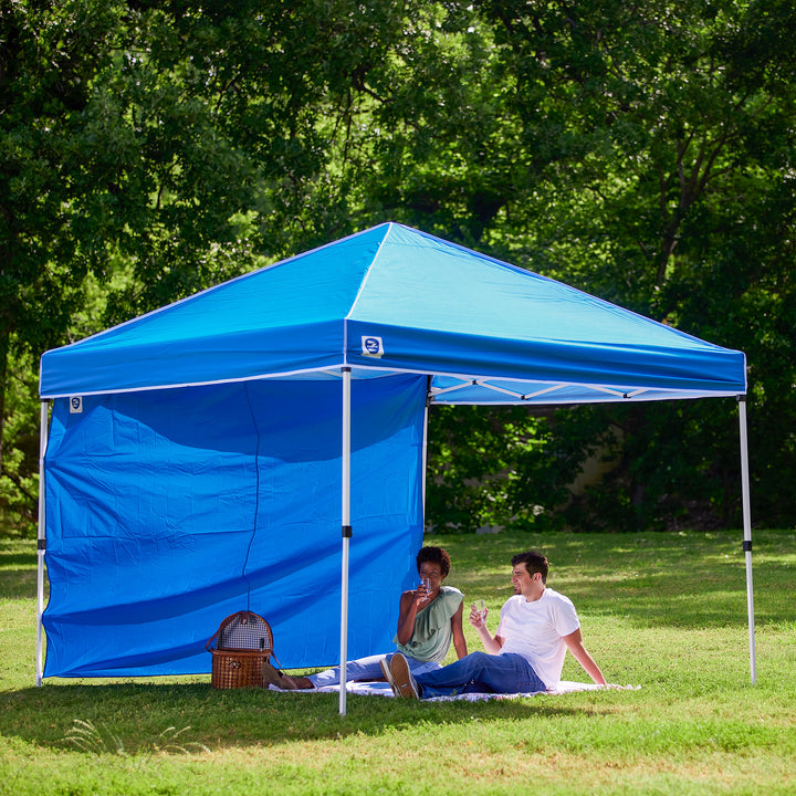 Z-Shade 10' Blue Everest Canopy Tent Taffeta Sidewall Accessory Only (Used)