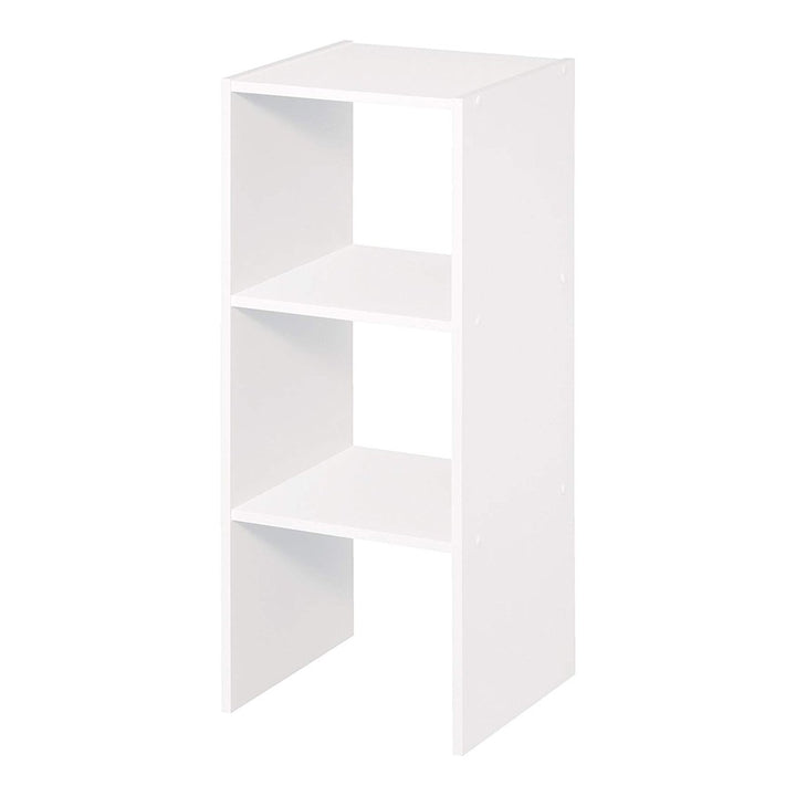 ClosetMaid Decorative Home Stacking 31" 2-Cube Organizer Storage, White (2 Pack)