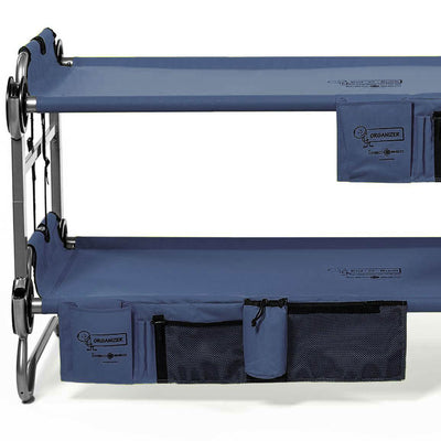 Disc-O-Bed XL Cam-O-Bunk and Youth Kid-O-Bunk Benchable Double Cot (2 Pack)