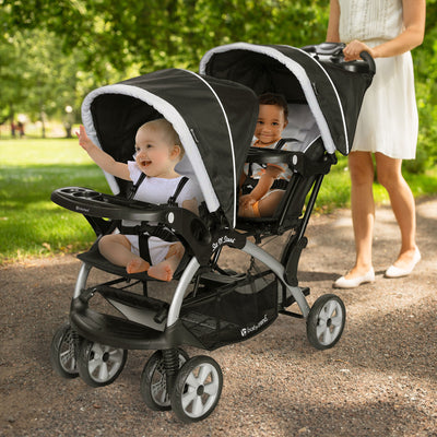Baby Trend Sit N' Stand Easy Fold Travel Toddler & Double Stroller (For Parts) - VMInnovations