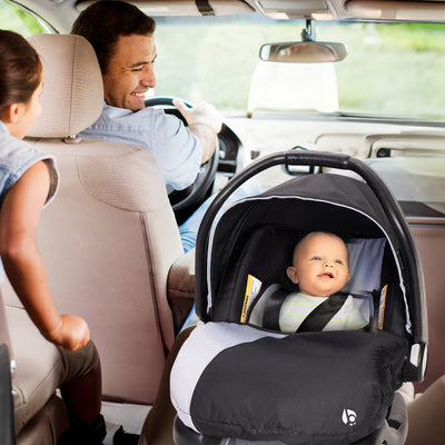 Baby Trend Flex-Loc 35 Pound Infant Car Seat, Stormy (Open Box)