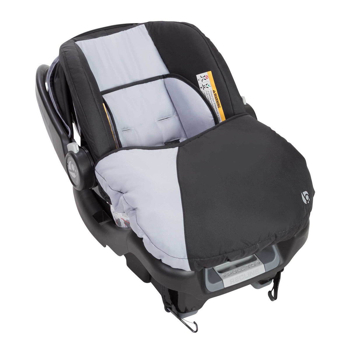 Baby Trend Ally Adjustable 35 Pound Infant Baby Car Seat with 2 Bases, Stormy