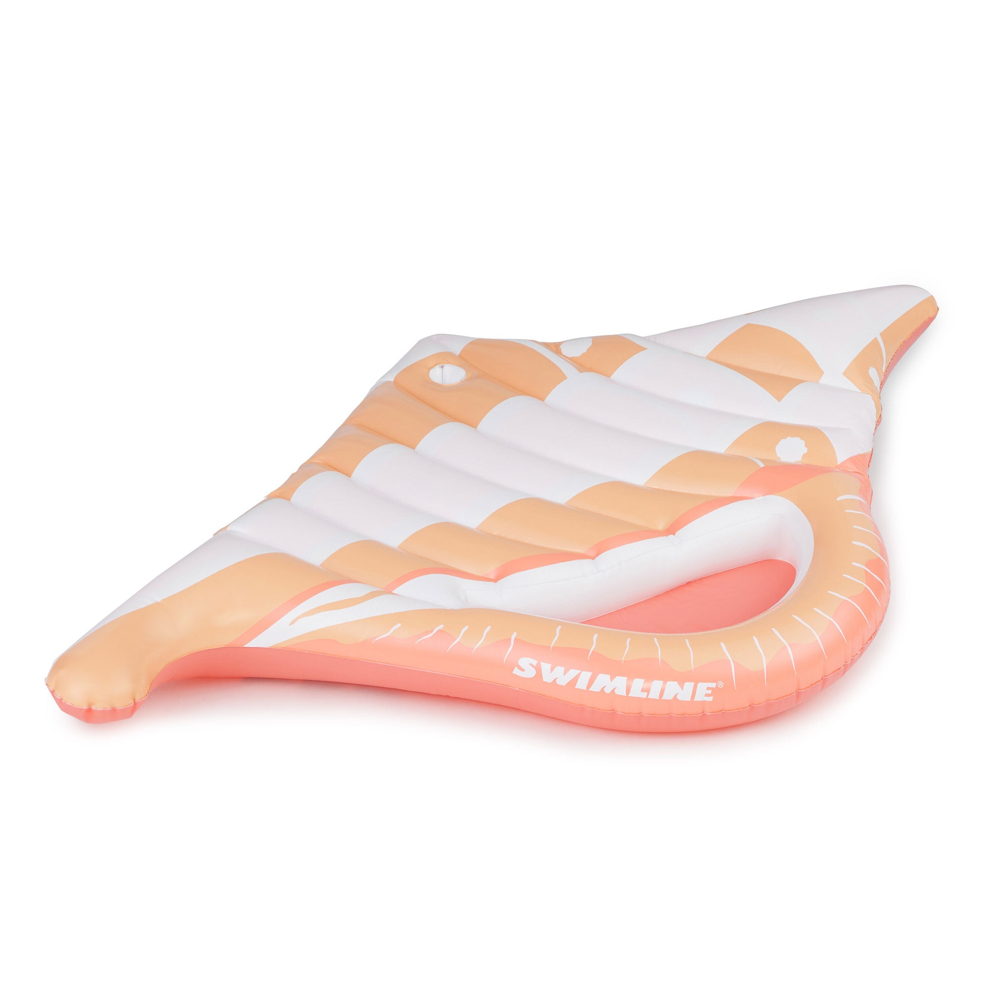 Swimline Inflatable Giant Seashell Swimming Pool or Lake Floating Wate ...