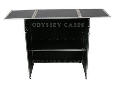 Odyssey Flight Zone 54x37 Foldout Collapsible Combo Pro DJ Table Stand(Open Box)