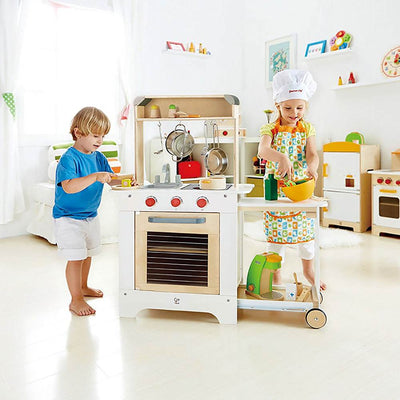 Hape Cook 'N Serve Kids Design Pretend Play Wooden Cooking Kitchen (For Parts) - VMInnovations