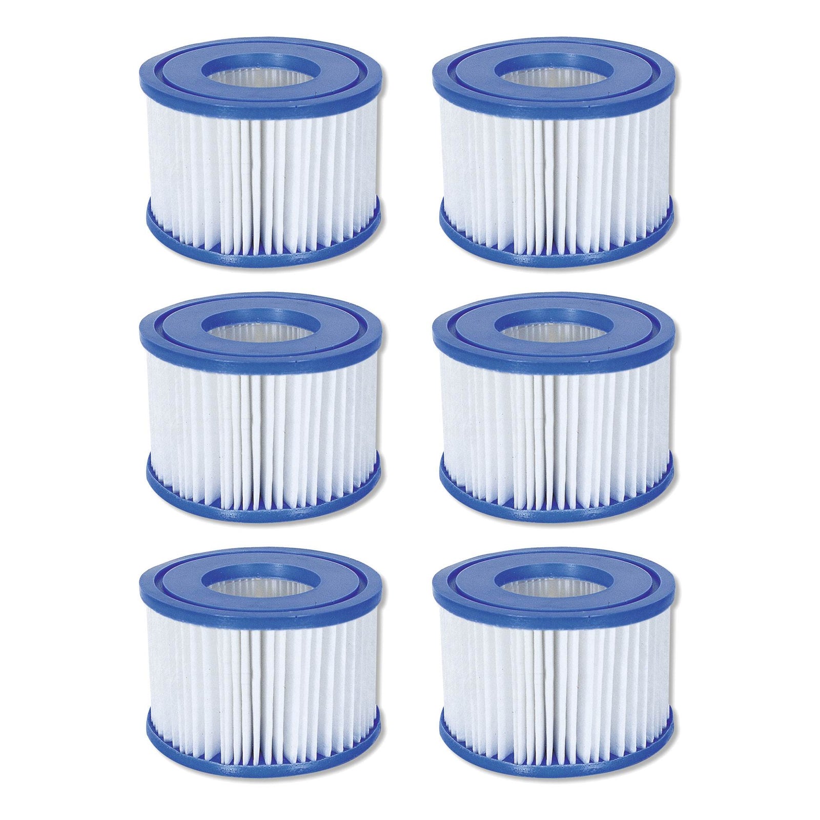 Coleman SaluSpa 90352E Pool Filter Pump Type VI Replacement Cartridge (6 Pack) - VMInnovations