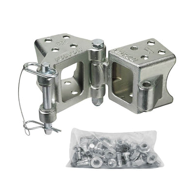 Fulton HDPB330101 5,000 Lb Max Trailer Tongue Fold Away Hinge Kit (Open Box) - VMInnovations