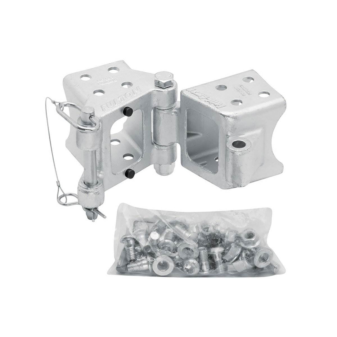 Fulton HDPB340101 Bolt-On Trailer Tongue Bolt On Fold Away Hinge Kit (Open Box) - VMInnovations