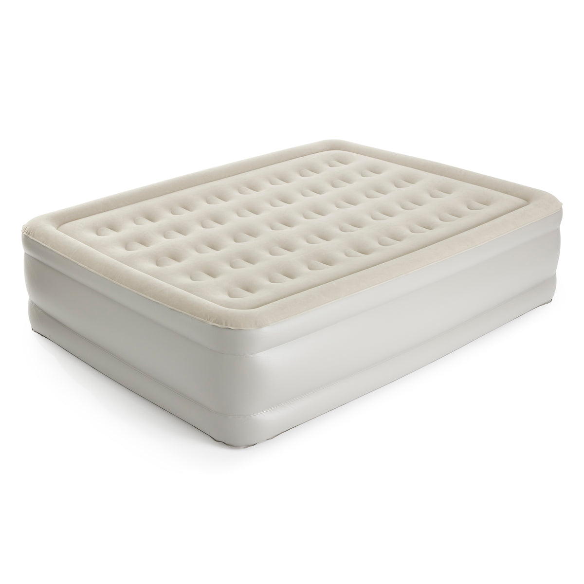 Insta-Bed Raised 19 Inch Queen Airbed Air Mattress w/ Built In Pump (3 Pack)