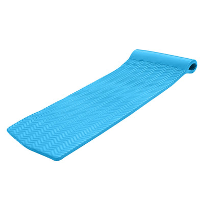TRC Recreation Serenity 1.5" Thick Foam Pool Float Mat, Marina Blue (Open Box) - VMInnovations