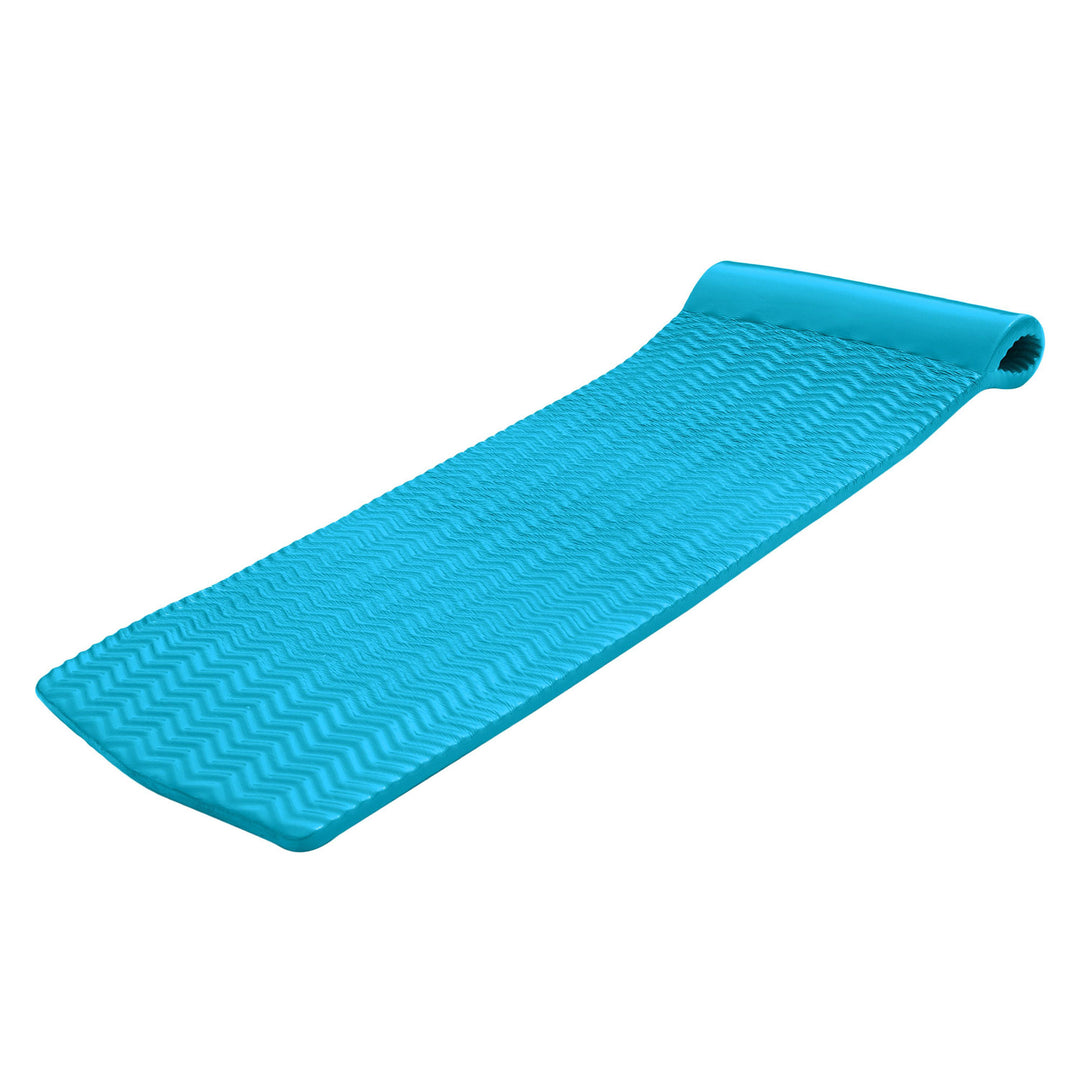 TRC Recreation Serenity 1.5" Thick Foam Pool Float Mat, Tropical Teal (Open Box) - VMInnovations