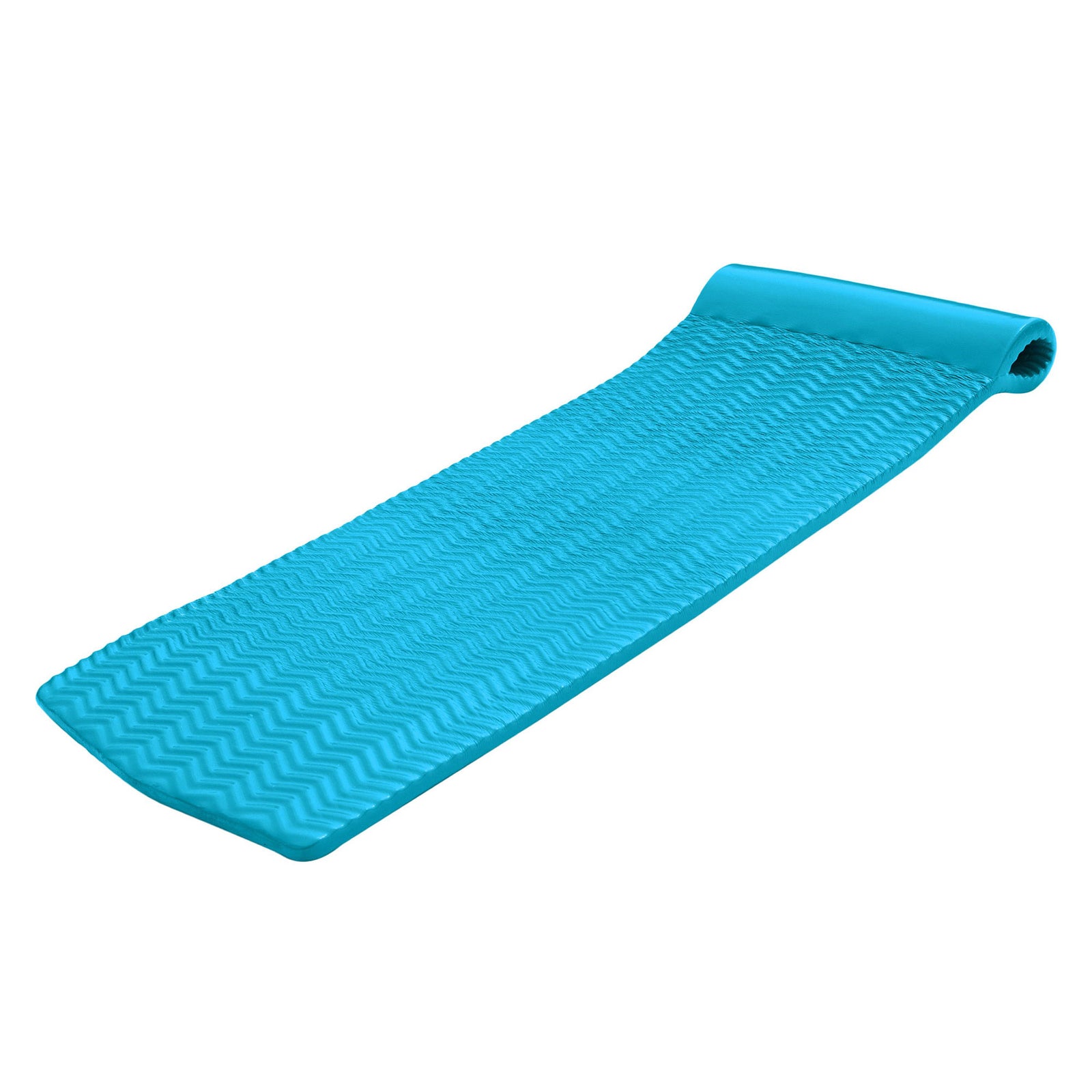 TRC Recreation Serenity 1.5" Thick Foam Pool Float Mat, Tropical Teal (Open Box) - VMInnovations
