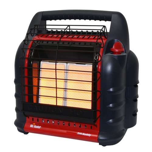 Mr. Heater 4,000 - 18000 BTU Big Buddy Portable LP Gas Heater Unit (Open Box)