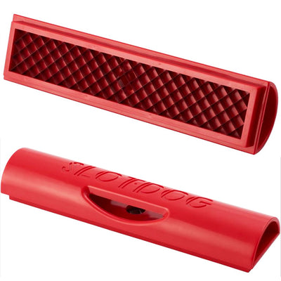 SLOTDOG Hot Dog Crisscross Cutter Slicer Press Gadget Tool for BBQ Grilling, Red