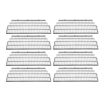 Suncast Vertical Storage Shed Organization Wire Shelf Rack Shelving (8 Pack)