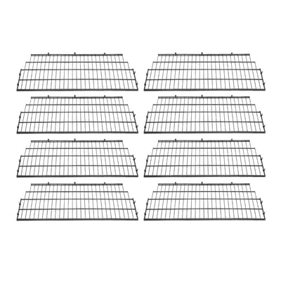 Suncast Vertical Storage Shed Organization Wire Shelf Rack Shelving (8 Pack)
