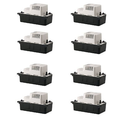 Little Giant 1/30 HP 1/2 ABS Gallon Tank Condensate Removal Pump (8 Pack)