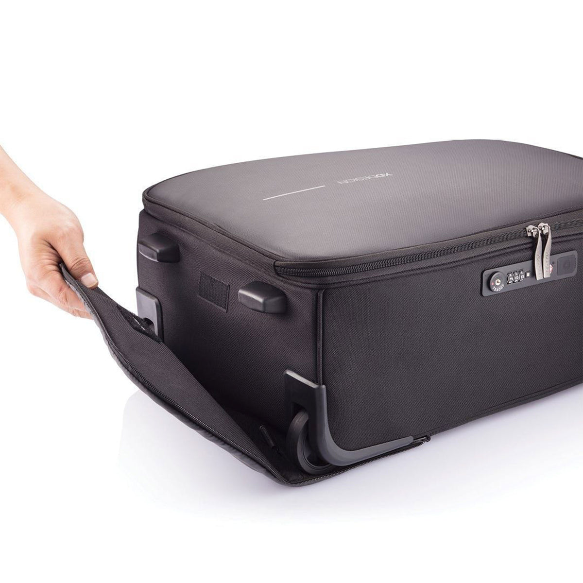 XD Design Bobby Travel Laptop Backpack Trolley with TSA Lock, Black (Open Box)