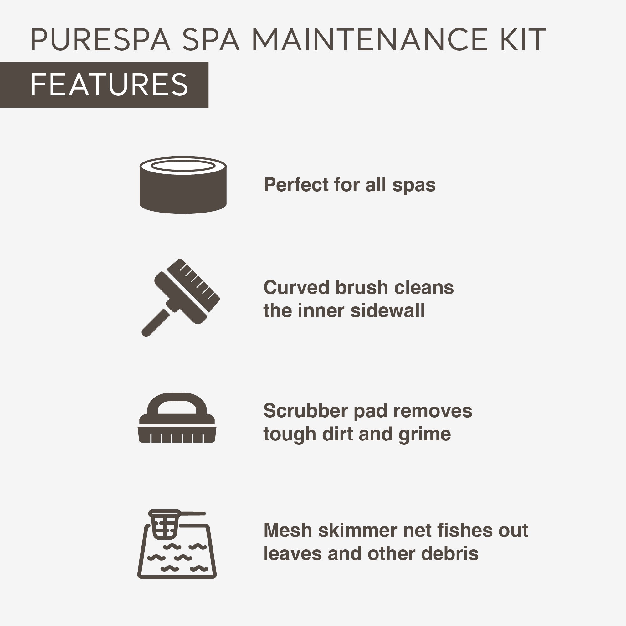 Intex 28429EP PureSpa Plus 77 x 28 Inch Hot Tub with Maintenance Accessory Kit