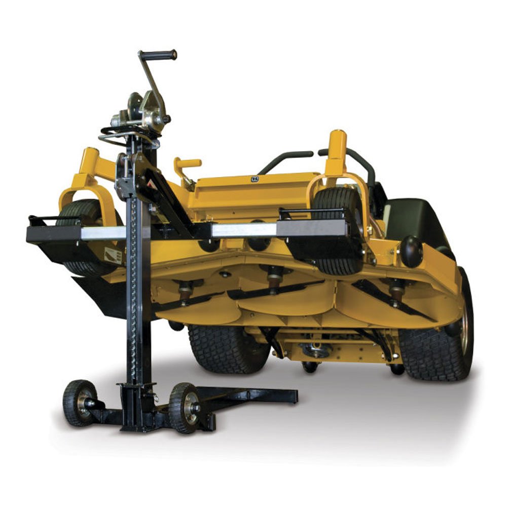 MoJack Flat Folding 750lb max Riding Lawn Mower Lift Jack(CertifiedRefurbished)
