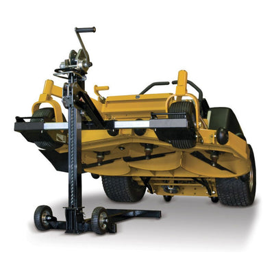 MoJack Flat Folding 750lb max Riding Lawn Mower Lift Jack(CertifiedRefurbished)