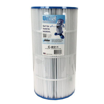 Unicel Spa Replacement Cartridge Filter 100 Sq Ft Hayward Xstream (3 Pack) - VMInnovations